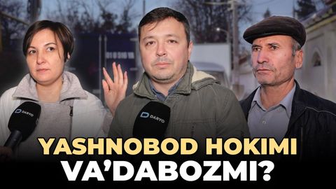 Katta pulga &ldquo;uxlatilgan&rdquo; tadbirkor, mashinalar qatnovidan dod deyotgan aholi: Yashnobod hokimi va&rsquo;dabozmi?&nbsp;