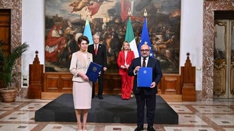 President Tokayev and Italian Chairperson Meloni fortify bilateral relations with key agreements &nbsp;
