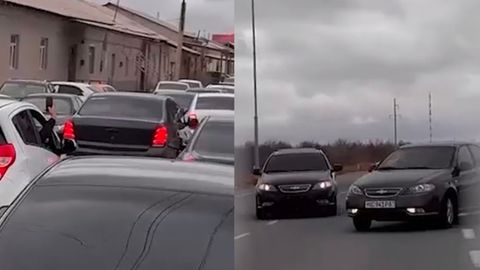 Nukusda to&lsquo;y kortejida yo&lsquo;l talashgan 15 ta mashina haydovchisiga chora ko&lsquo;rildi