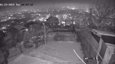 Олмаотадаги тунги зилзила видеоси пайдо бўлди (видео)