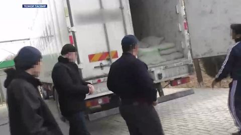 Xorazmda yuk mashinasidagi sement qoplari ichidan qariyb 10 kilo narkotik moddasi topildi (video)