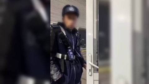 Toshkentda ichki ishlar xodimlari va haydovchi o&lsquo;rtasida kelishmovchilik sodir bo&lsquo;ldi (video)