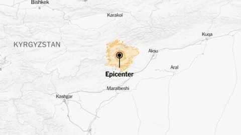 6.1-magnitude earthquake hits China-Kyrgyzstan border