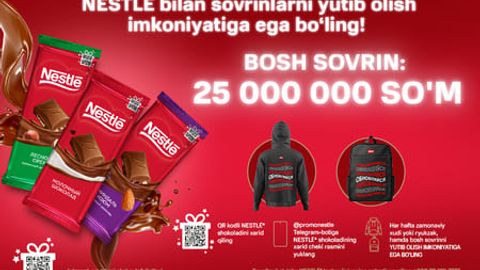 NESTL&Eacute;&reg; brendi bilan yangilanish to&lsquo;lqinini ushlang!&nbsp;