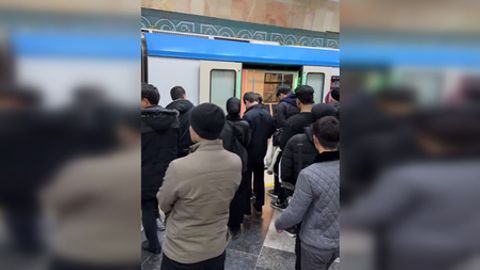 Toshkent metrosida yana nosozlik kuzatildi (video)