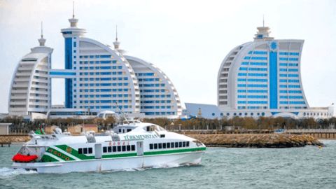 В 94 км от каспийского порта Туркменбаши произошли подземные толчки