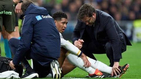 Jud Bellingham jarohati sababli &ldquo;Real&rdquo;ning muhim o&lsquo;yinlarini o&lsquo;tkazib yuboradi&nbsp;