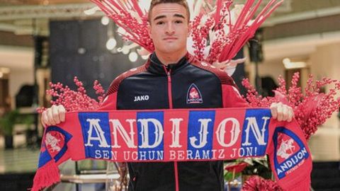 &ldquo;ЦСКА&rdquo; тарбияланувчиси &ldquo;Андижон&rdquo; клуби билан шартнома имзолади&nbsp;