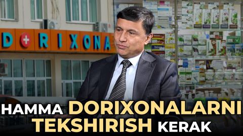 &ldquo;Dorixonalardagi hamma dorilarni qayta tekshiruvdan o&lsquo;tkazish kerak&rdquo; &mdash; professor Zarifboy Ibodullayev