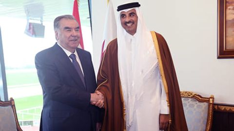 President Rahmon of Tajikistan and Emir of Qatar enhance bilateral cooperation in Doha &nbsp;