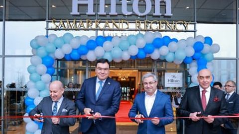 Hilton Samarkand Regency hotel celebrates grand opening in Uzbekistan
