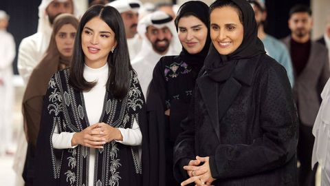 Фото: Доҳада дизайн биенналесида иштирок этаётган Саида Мирзиёева