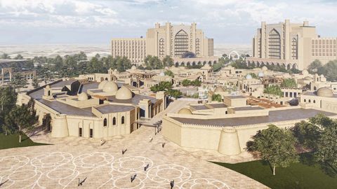 Uzbekistan unveils&nbsp;$470 mn tourist center project near Bukhara's historical part&nbsp;