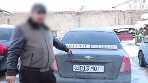 Бўстонлиқда қалбаки авторақам билан 64 марта қоидабузарлик содир этган Gentra тўхтатилди&nbsp;