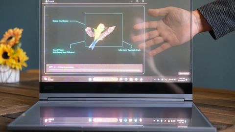 Шаффоф экранли ноутбук тақдим этилди