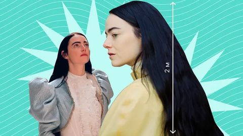 Ikki metrli soch:&nbsp;Emma Stoun &ldquo;Sho&lsquo;rlik baxtsizlar&rdquo; filmidagi obrazi uchun qanday tayyorlangan?
