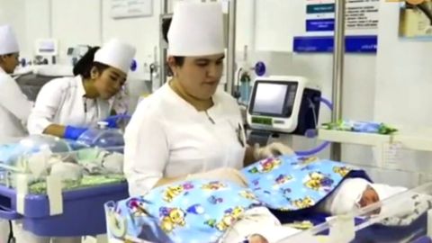 Samarqandda 10 yil farzand ko&lsquo;rmagan oila to&lsquo;rt egizakli bo&lsquo;ldi