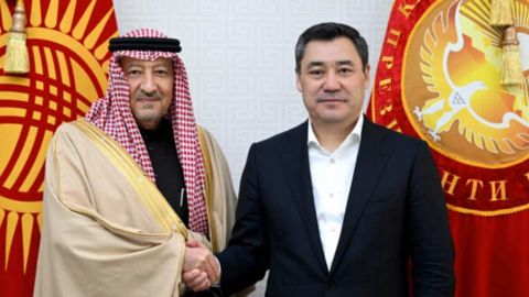 President Japarov of Kyrgyzstan hosts Saudi Deputy FM for talks on bilateral cooperation&nbsp;