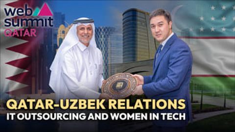 Uzbekistan showcases digital ambitions at Web Summit Qatar: vision for future collaboration&nbsp;