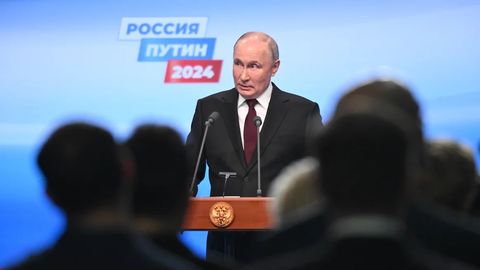 Putin discusses deceased Navalny&nbsp;following victory in presidential election&nbsp;