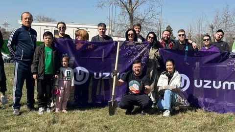 Uzum xodimlari respublika hashari doirasida butun O&lsquo;zbekiston bo&lsquo;ylab daraxt ekib chiqishdi&nbsp;