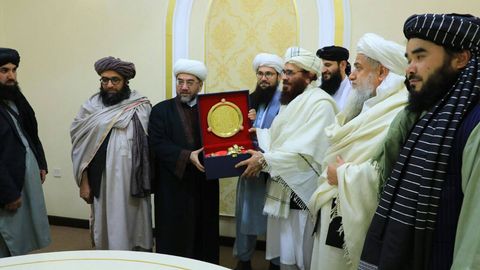 &ldquo;Tolibon&rdquo; Haj vazirligi rasmiysi O&lsquo;zbekiston bosh muftiysi bilan uchrashdi (foto)&nbsp;