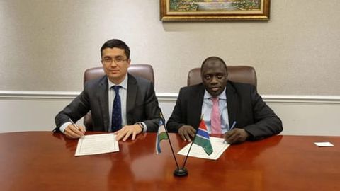 Ўзбекистон ва Гамбия ўртасида дипломатик муносабатлар ўрнатилди