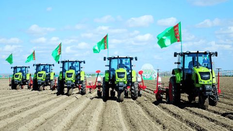 Cotton sowing starts in Turkmenistan&nbsp;&nbsp;