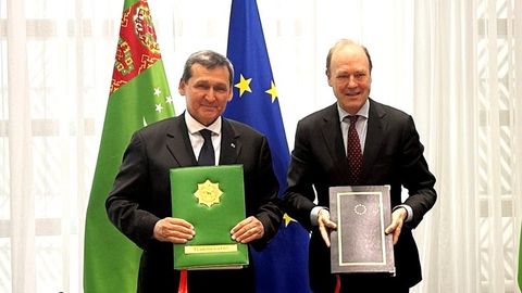 Turkmenistan and EU sign Protocol to Partnership and Cooperation Agreement