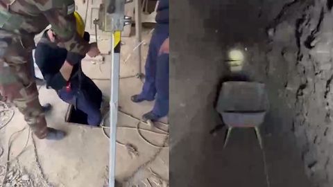 O&lsquo;zbekiston&mdash;Qirg&lsquo;iziston chegarasida ikkita yashirin yerosti yo&lsquo;lidan telefon va zargarlik buyumlari olib o&lsquo;tilgani aniqlandi (video)