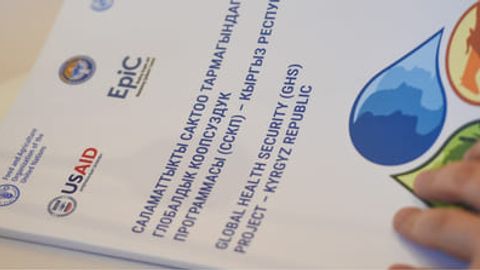 Kyrgyzstan initiates global health security programme with WHO and USAID support&nbsp;
