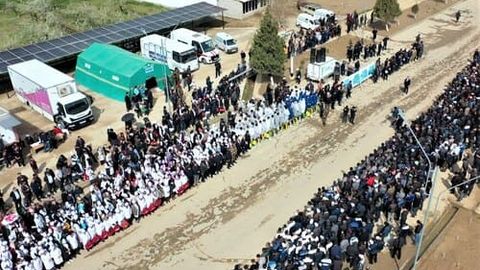 Қумқўрғонда сел талафотларини бартараф этишга Сурхондарё вилоятидаги барча туманлардан ёрдам чақирилди (фото)