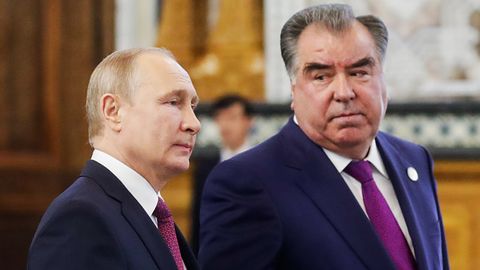 Putin Tojikiston prezidenti bilan teraktni muhokama qildi