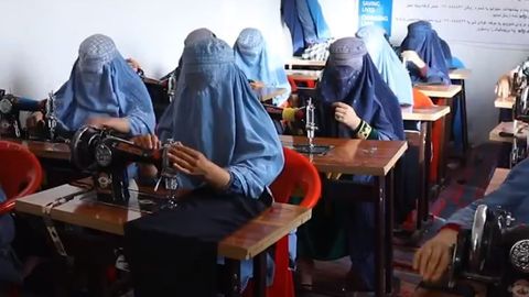 World Food Program launches sewing workshop for women in Afghanistan&nbsp;