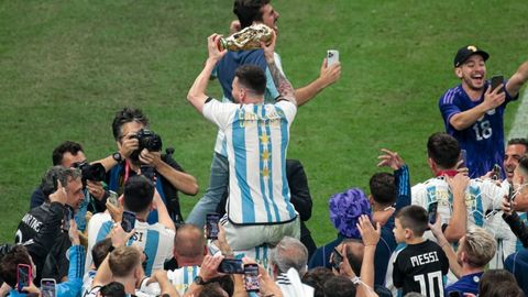 Месси ўғиллари билан боғлиқ 2022 йилги Жаҳон чемпионати пайтида юз берган таъсирли воқеани сўзлаб берди