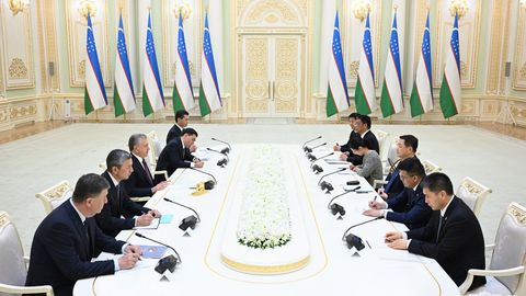 Shavkat Mirziyoyev Xitoy jamoat xavfsizligi vazirini qabul qildi