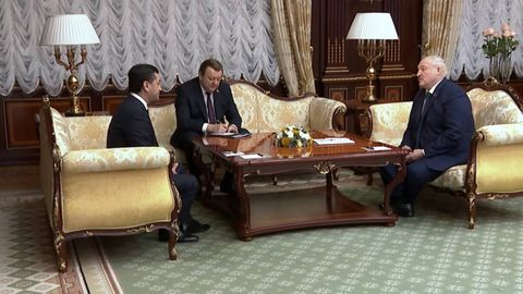 Baxtiyor Saidov Belarus prezidenti bilan uchrashdi