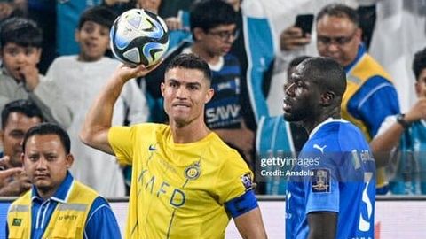 Krishtianu Ronaldu ikki o&lsquo;yinga chetlatildi