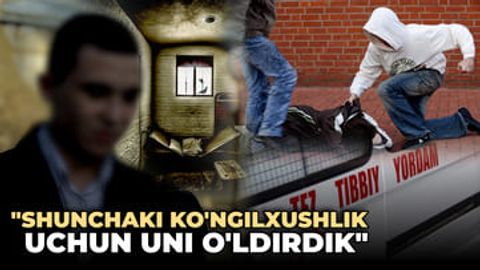Ота-онаси ажрашганидан сўнг жиноят йўлига кирган, 17 ёшида бир инсон ўлимига сабабчи бўлган йигит надоматлари (видео)