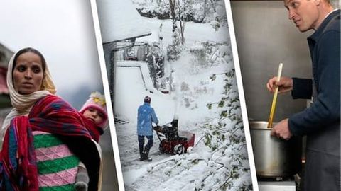 Migrant va qochqinlar uchun alohida qabriston, suv bosgan Dubay ko&lsquo;chalari, ovqat tayyorlayotgan shahzoda &mdash; 18-aprel suratlari&nbsp;