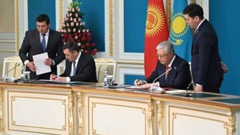 Казахстан и Кыргызстан укрепляют союзнические отношения&nbsp;