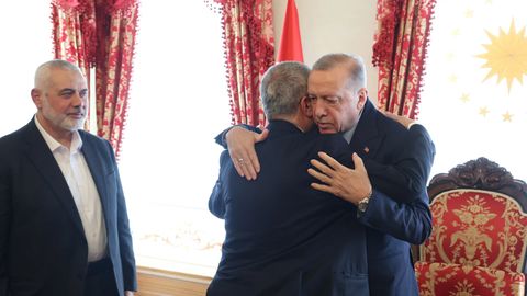 HAMAS yetakchisi Turkiya prezidenti bilan uchrashish uchun Istanbulga keldi