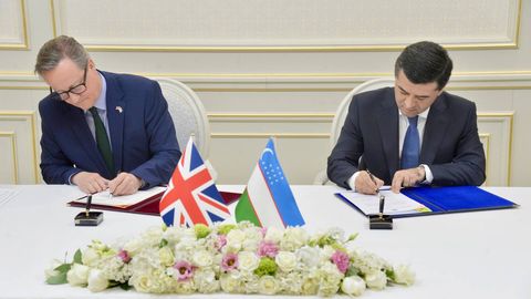 Узбекистан и Великобритания подписали декларацию о всестороннем сотрудничестве&nbsp;