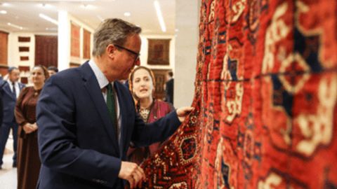 British Foreign Secretary makes first visit to Ashgabat&nbsp;