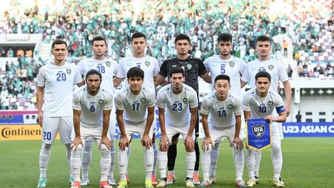 Uzbekistan youth football team triumphs over Saudi Arabia with 2:0