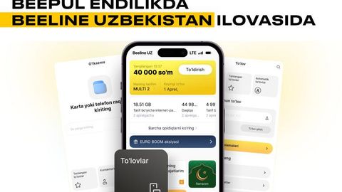 Beeline Uzbekistan Beepul to&lsquo;lov servisini digital-operator ilovasiga integratsiya qildi