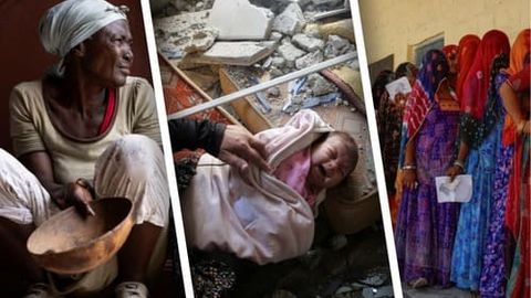 Onasidan keyin vafot etgan Sabrin, cho&lsquo;lda topilgan ballistik raketa, Gaitidagi kundalik hayot &mdash; 29-aprel suratlari