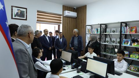 “Бизнесни ривожлантириш банки” маҳаллаларда кутубхоналар очмоқда
