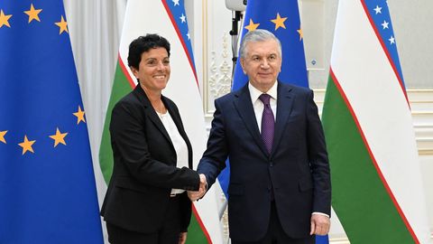 Шавкат Мирзиёев Европанинг етакчи компаниялари раҳбарларини қабул қилди