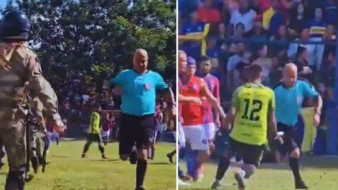 Парагвайда футбол учрашувида махсус кучлар футболчилар ва мухлисларга қарата ўт очди